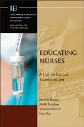 Book cover of Educating Nurses by Patricia Benner
