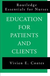 Book cover of Education For Patients and Clients by Vivien Coates