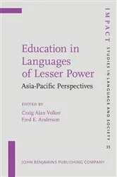 Book cover of Education in Languages of Lesser Power by Unknown