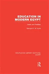 Book cover of Education in Modern Egypt (RLE Egypt) by Georgie Hyde