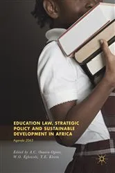 Book cover of Education Law, Strategic Policy and Sustainable Development in Africa by A.C Onuora-Oguno
