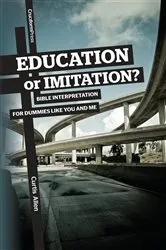 Book cover of Education or Imitation by Curtis Allen
