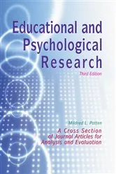 Book cover of Educational and Psychological Research (3rd ed.) by Mildred Patten