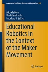 Book cover of Educational Robotics in the Context of the Maker Movement by Michele Moro