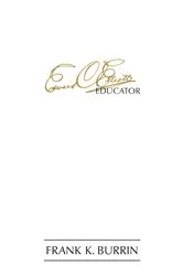 Book cover of Edward Charles Elliott, Educator by Frank K. Burrin