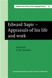 Book cover of Edward Sapir – Appraisals of his life and work by Unknown