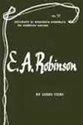 Book cover of Edwin Arlington Robinson by Unknown