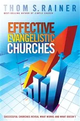 Book cover of Effective Evangelistic Churches by Thom S. Rainer