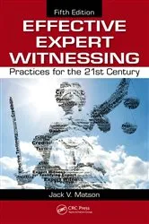 Book cover of Effective Expert Witnessing (5th ed.) by Unknown