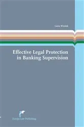 Book cover of Effective Legal Protection in Banking Supervision by Laura Wissink