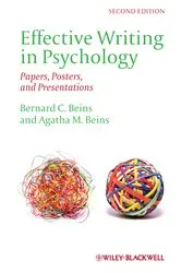 Book cover of Effective Writing in Psychology (2nd ed.) by Bernard C. Beins