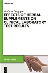 Book cover of Effects of Herbal Supplements on Clinical Laboratory Test Results by Amitava Dasgupta