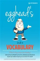 Book cover of Egghead's Guide to Vocabulary by Peterson's