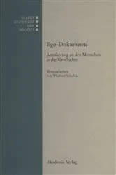 Book cover of Ego-Dokumente by Winfried Schulze