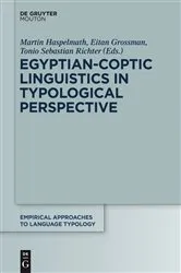 Book cover of Egyptian-Coptic Linguistics in Typological Perspective by Eitan Grossman