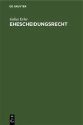 Book cover of Ehescheidungsrecht (2nd ed.) by Unknown