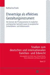Book cover of Ehevertraege als effektives Gestaltungsinstrument by Martin Lipp