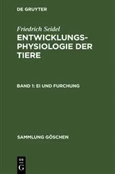 Book cover of Ei und Furchung by Friedrich Seidel