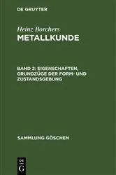 Book cover of Eigenschaften, Grundzüge der Form- und Zustandsgebung (3rd ed.) by Heinz Borchers
