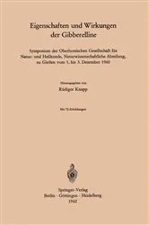 Book cover of Eigenschaften und Wirkungen der Gibberelline by Rüdiger Knapp