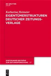 Book cover of Eigentümerstrukturen deutscher Zeitungsverlage by Unknown