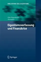 Book cover of Eigentumsverfassung und Finanzkrise by Otto Depenheuer