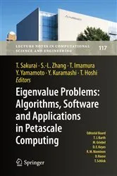 Book cover of Eigenvalue Problems: Algorithms, Software and Applications in Petascale Computing by Tetsuya Sakurai