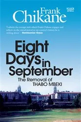 Book cover of Eight Days In September by Frank Chikane