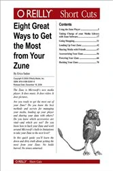 Book cover of Eight Great Ways to Get the Most from Your Zune by Erica Sadun