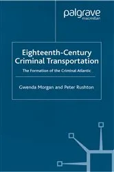Book cover of Eighteenth-Century Criminal Transportation by G. Morgan