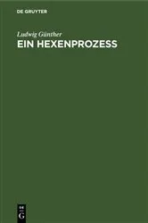 Book cover of Ein Hexenprozeß by Unknown