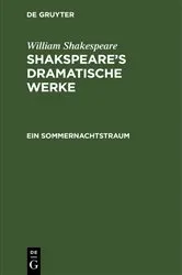 Book cover of Ein Sommernachtstraum by August Wilhelm Schlegel