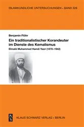Book cover of Ein traditionalistischer Korandeuter im Dienste des Kemalismus by Benjamin Flöhr