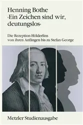 Book cover of Ein Zeichen sind wir, deutungslos by Henning Bothe
