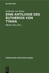 Book cover of Eine Antilogie des Eutherios von Tyana by Eutherios von Tyana
