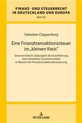 Book cover of Eine Finanztransaktionssteuer im «kleinen Kreis» by Rainer Wernsmann