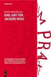 Book cover of Eine Jury für Jacques Roux by Heinrich Scheel