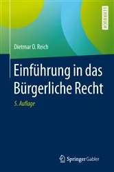 Book cover of Einführung in das Bürgerliche Recht (5th ed.) by Dietmar O. Reich