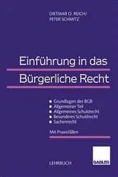 Book cover of Einführung in das Bürgerliche Recht by Unknown