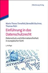 Book cover of Einführung in das Datenschutzrecht (5th ed.) by Unknown