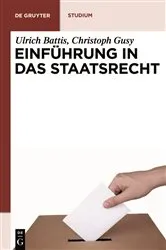 Book cover of Einführung in das Staatsrecht (5th ed.) by Unknown