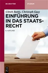 Book cover of Einführung in das Staatsrecht (6th ed.) by Unknown