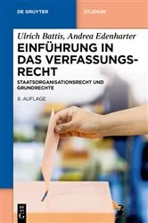 Book cover of Einführung in das Verfassungsrecht (8th ed.) by Ulrich Battis