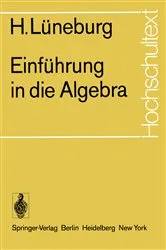 Book cover of Einführung in die Algebra by Unknown