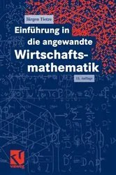 Book cover of Einführung in die angewandte Wirtschaftsmathematik (13th ed.) by Unknown
