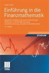 Book cover of Einführung in die Finanzmathematik (10th ed.) by Jürgen Tietze