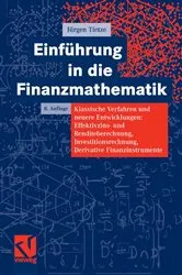 Book cover of Einführung in die Finanzmathematik (8th ed.) by Unknown