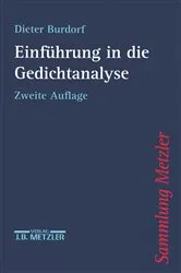 Book cover of Einführung in die Gedichtanalyse (2nd ed.) by Dieter Burdorf