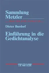 Book cover of Einführung in die Gedichtanalyse by Dieter Burdorf