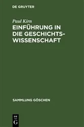 Book cover of Einführung in die Geschichtswissenschaft (2nd ed.) by Paul Kirn